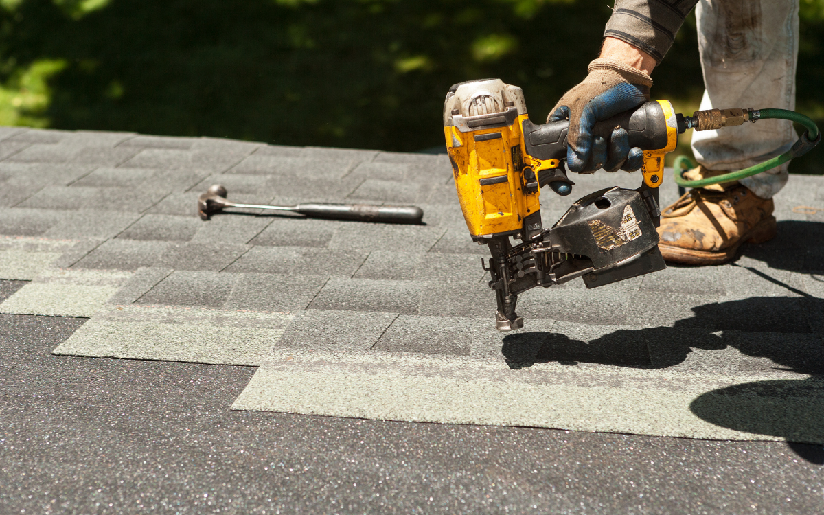 working on a roof replacement in baton rouge | Louisiana Roofers